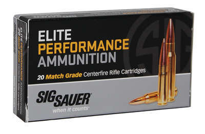 Ammunition Sig Sauer Elite Performance 300Blackout SIG AMMO 300BLK 125GR OTM 20/500